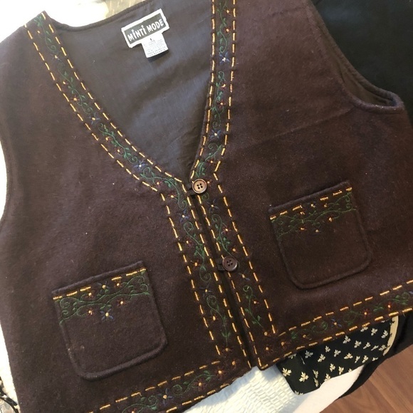 Vintage Minti Mode Vest Size L - Picture 9 of 16